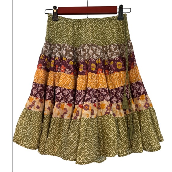 Free People Many Layers Printed Skirt NWT - Picture 3 of 5